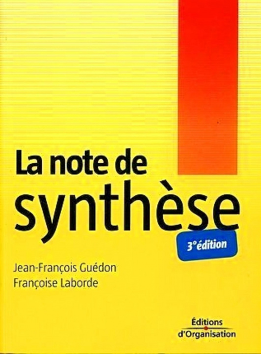 Book La note de synthèse Laborde