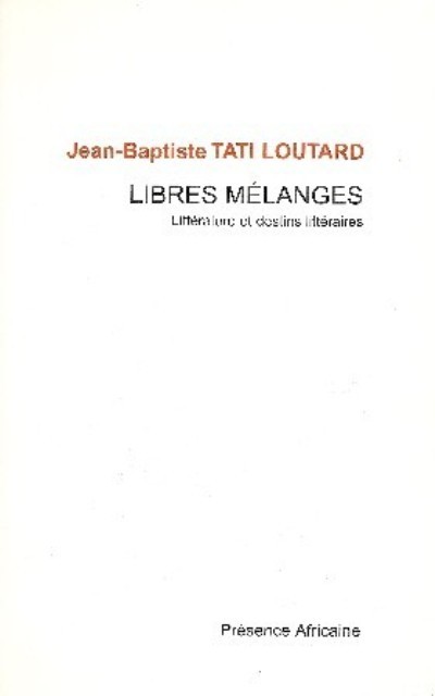 Knjiga LIBRES MELANGES LOUTARD J.B.