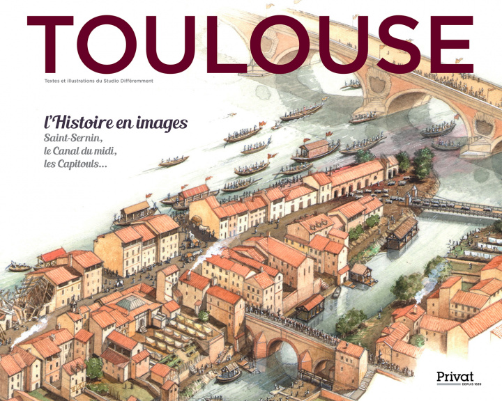 Kniha Toulouse, l'Histoire en images Binet