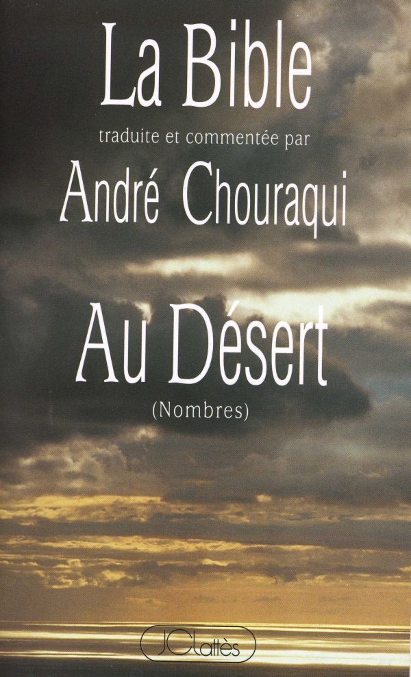 Kniha Au désert André Chouraqui