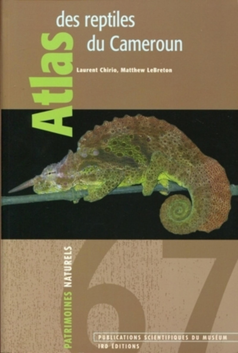 Kniha Atlas des reptiles du Cameroun - N° 67 LeBreton
