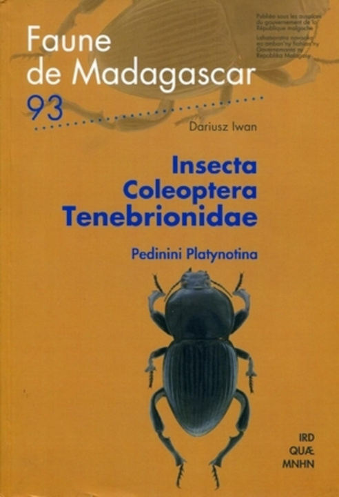 Kniha INSECTA COLEOPTERA TENEBRIONIDAE. PEDININI PLATYNOTINA. NO93 IWAN DARIUSZ