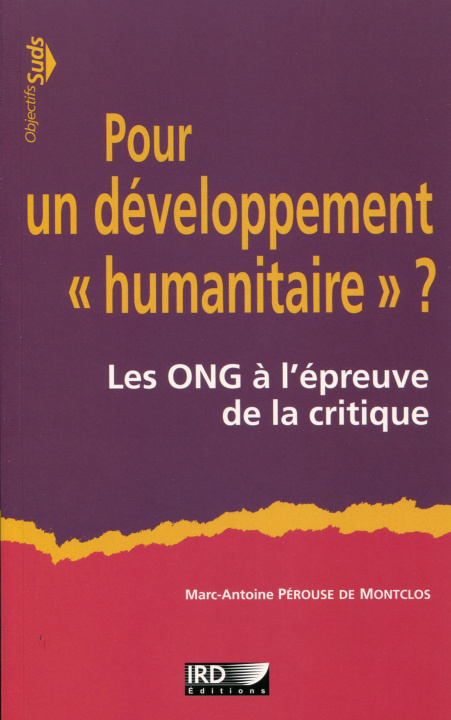 Книга Pour un développement "humanitaire" ? Pérouse de Montclos