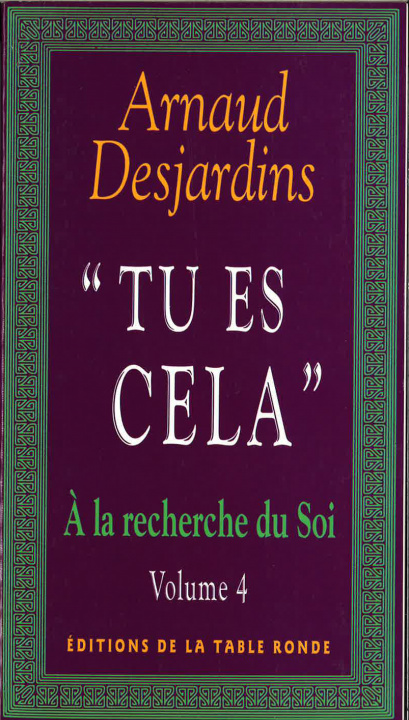 Libro "Tu es cela" Desjardins