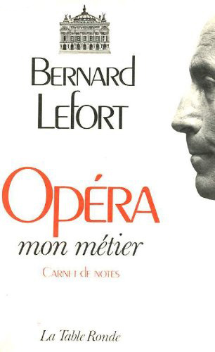 Book Opéra, mon métier Lefort