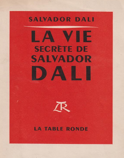 Könyv La vie secrète de Salvador Dali Dali