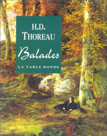 Book Balades Thoreau