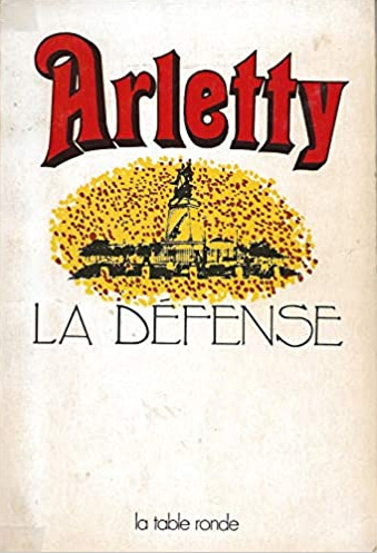 Kniha La défense Arletty