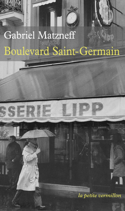 Livro Boulevard Saint-Germain Matzneff