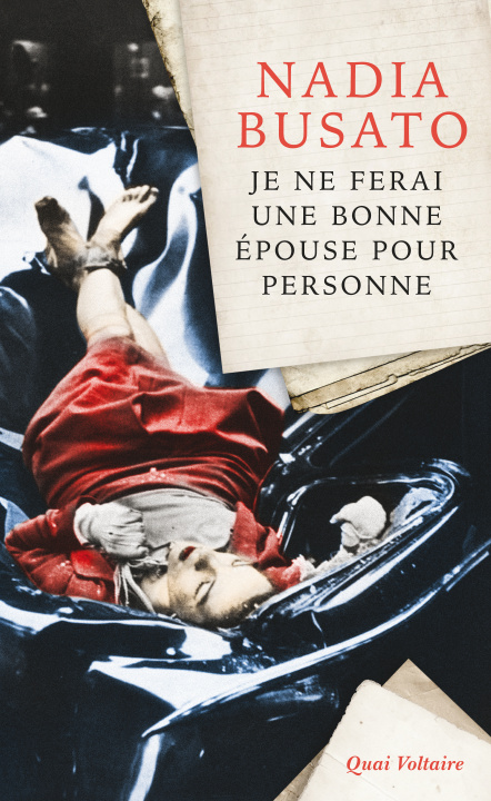 Libro Je ne ferai une bonne épouse pour personne Busato