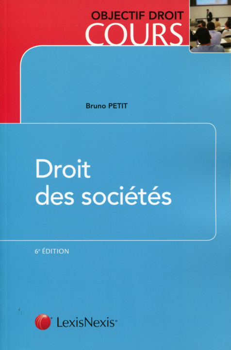 Kniha Droit des sociétés Petit