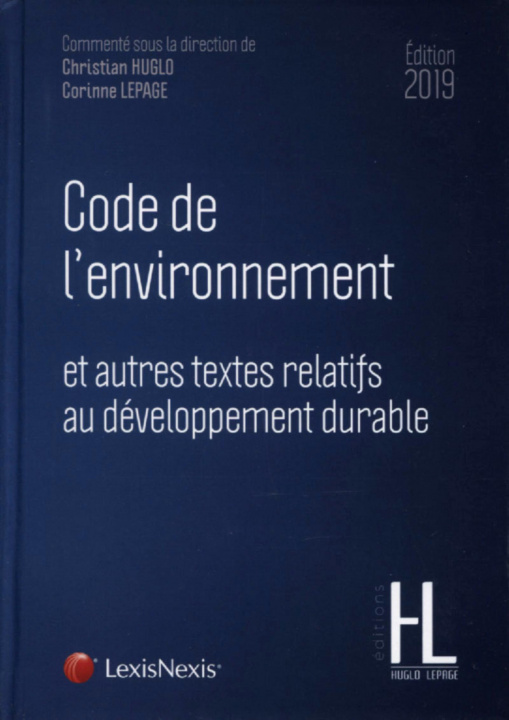 Kniha Code de l'environnement 2019 Lepage
