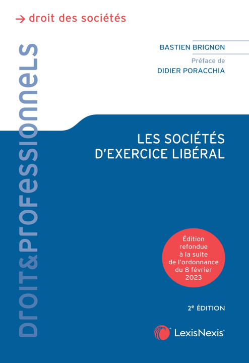 Kniha Les sociétés d'exercice libéral Brignon