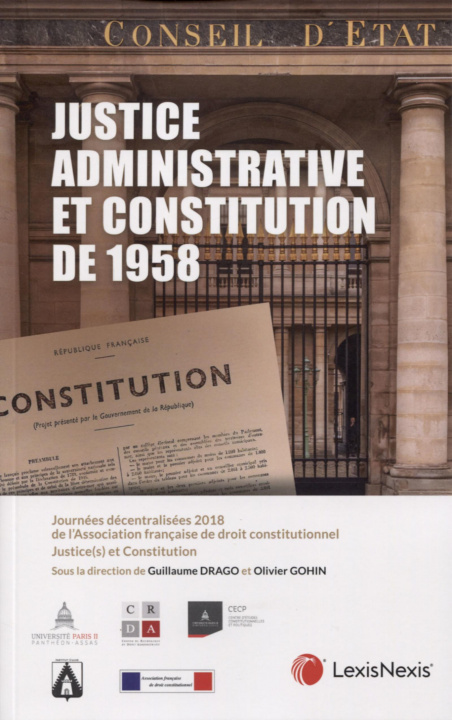Kniha Justice administrative et Constitution de 1958 Gohin