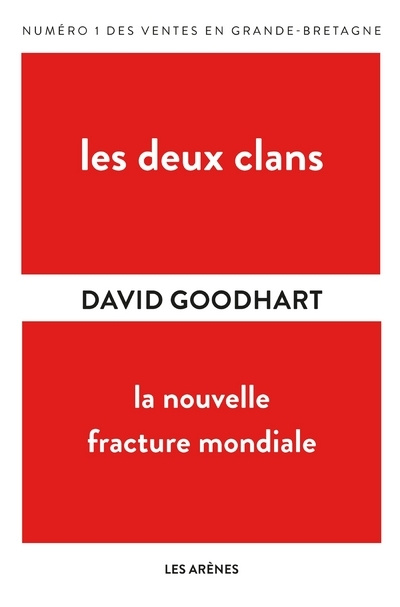 Carte Les Deux clans DAVID GOODHART