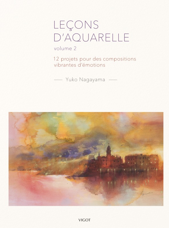 Knjiga Leçons d'aquarelle volume 2 Nagayama
