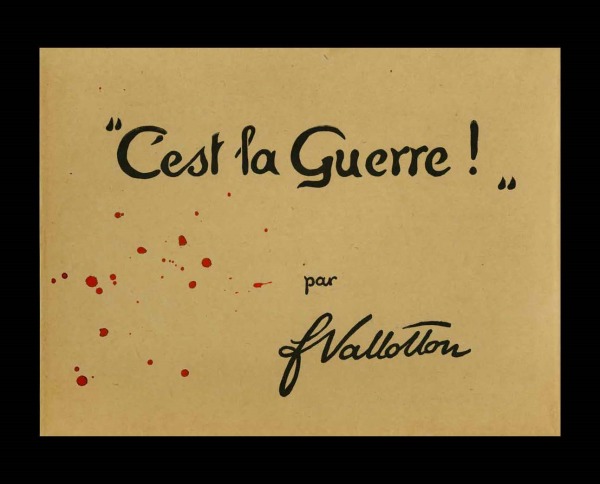 Książka C'EST LA GUERRE (COFFRET) VALLOTTON