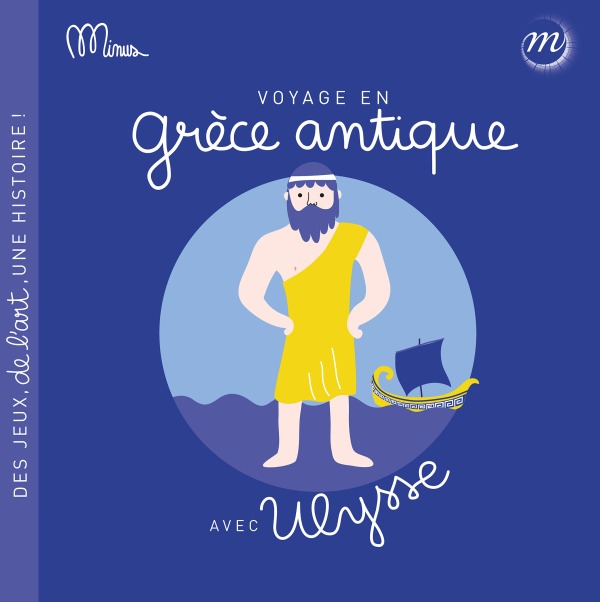 Kniha voyage en grèce antique avec ulysse 