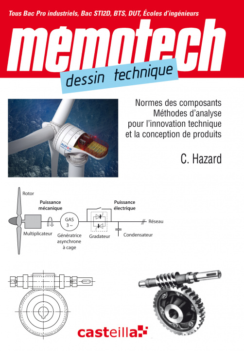 Kniha Mémotech Dessin technique HAZARD