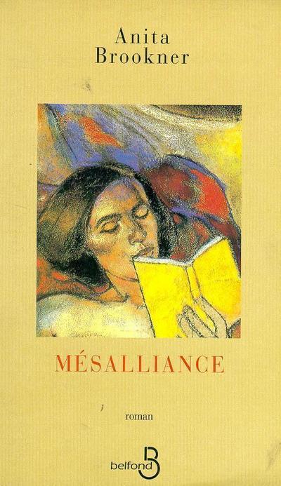 Knjiga Mesalliance Anita Brookner