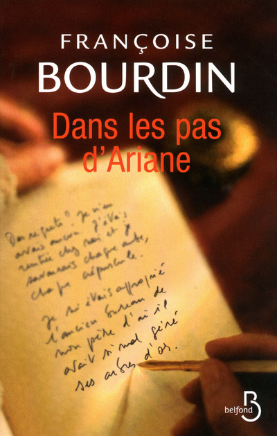 Kniha Dans les pas d'Ariane Françoise Bourdin