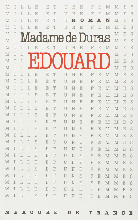 Knjiga Édouard Duras