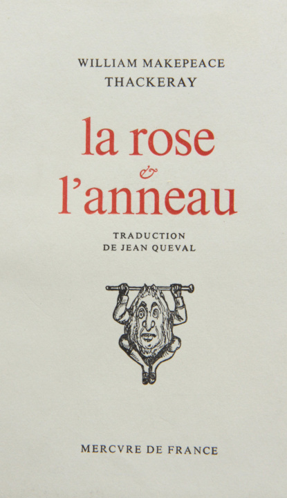 Książka La Rose et l'Anneau Thackeray
