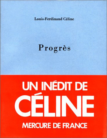 Knjiga Progrès Céline