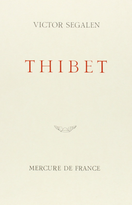Book Thibet Segalen
