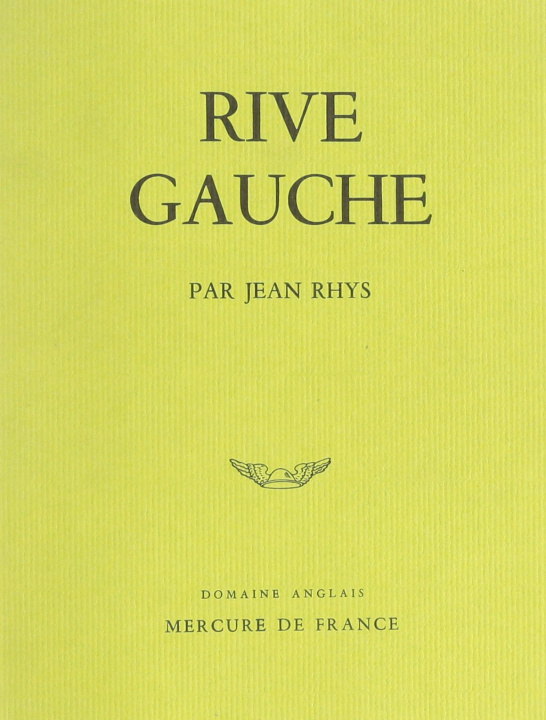 Boek Rive gauche Rhys