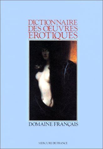 Книга Dictionnaire des oeuvres érotiques 