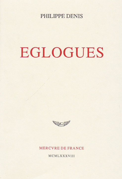 Knjiga Églogues Denis