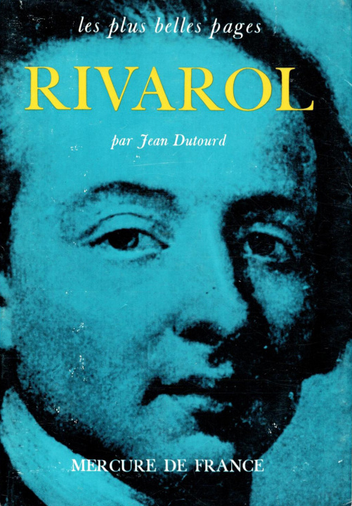 Buch Rivarol Rivarol