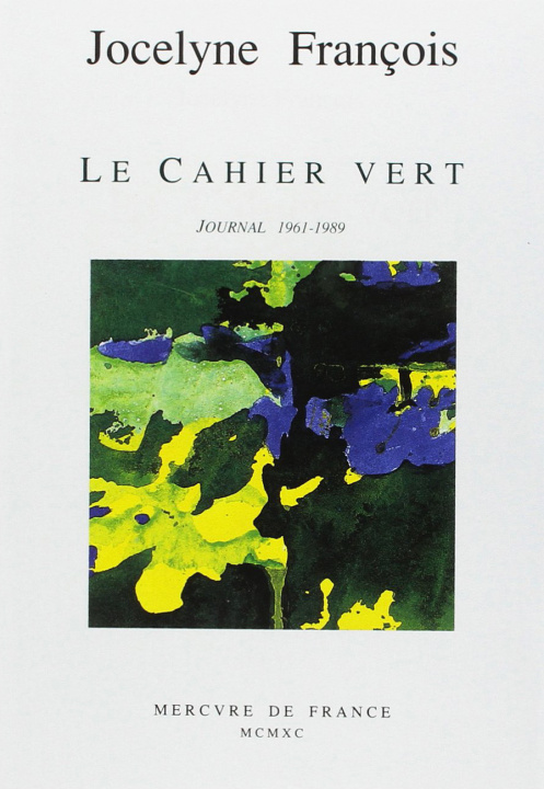 Knjiga Le cahier vert François
