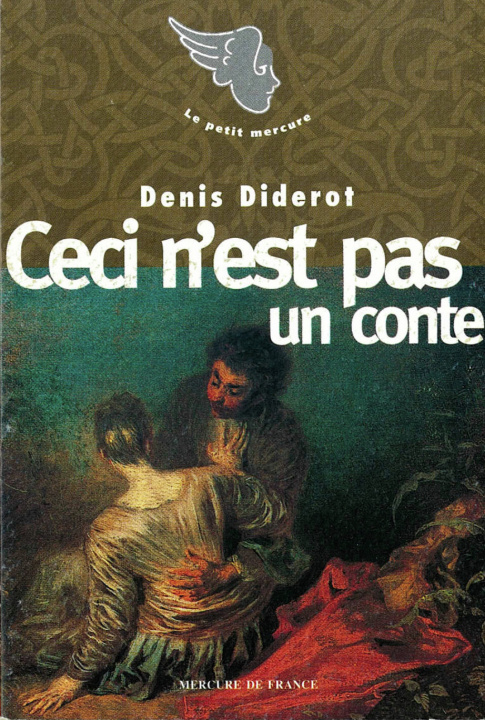 Kniha Ceci n'est pas un conte Diderot