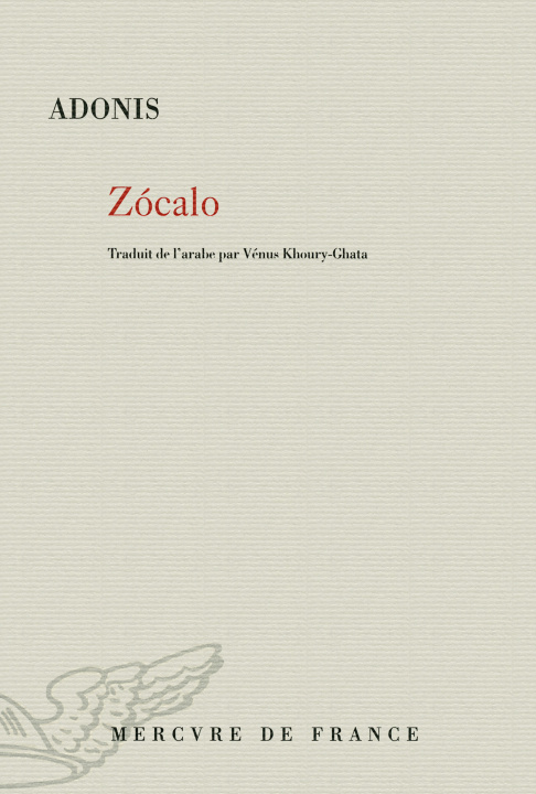 Book Zócalo Adonis