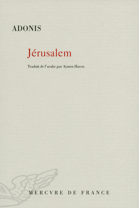 Knjiga Jérusalem Adonis