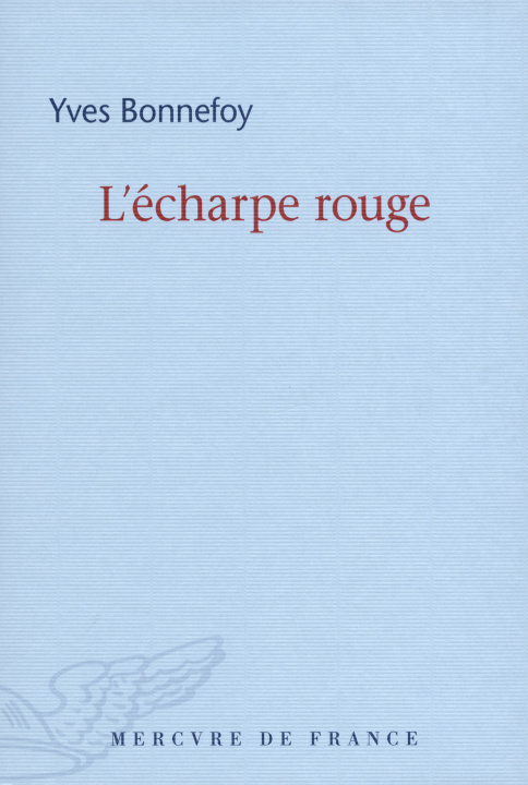 Könyv L'echarpe rouge Bonnefoy