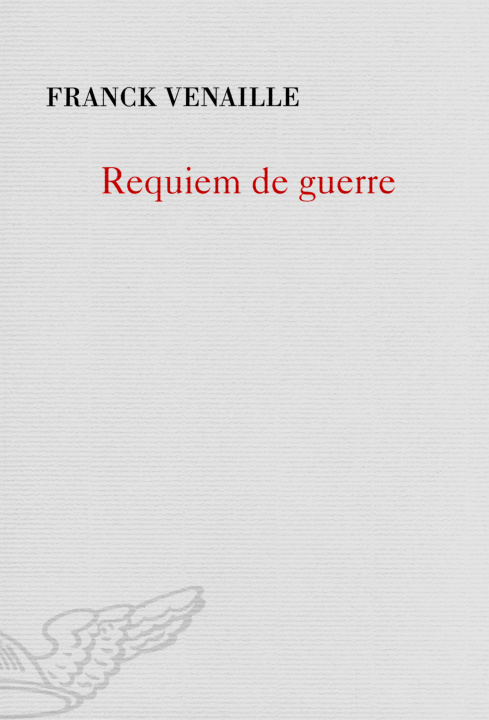 Book Requiem de guerre Venaille