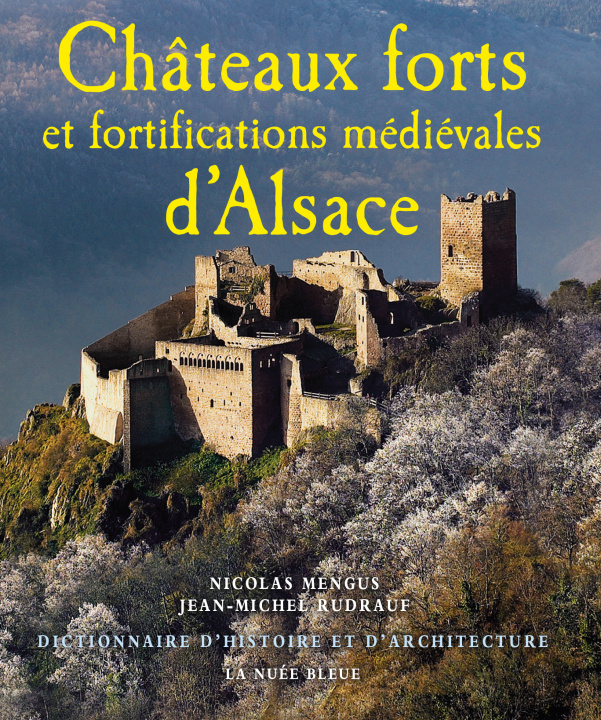 Carte CHATEAUX FORTS ET FORTIFICATIONS D'ALSACE Rudrauf/Mengus