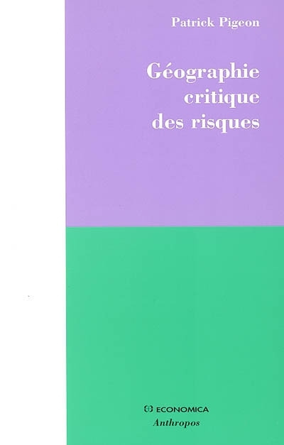 Book Géographie critique des risques Pigeon
