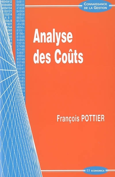 Kniha Analyse des coûts Pottier