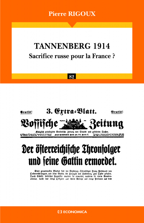 Книга Tannenberg 1914 - sacrifice russe pour la France ? Rigoux