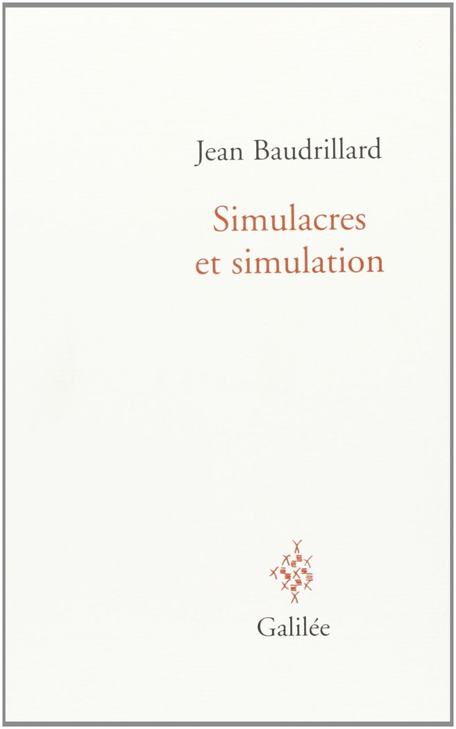 Libro Simulacres et simulation Baudrillard