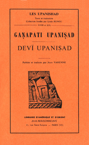 Carte Ganapati Upanisad, Devi Upanisad Jean