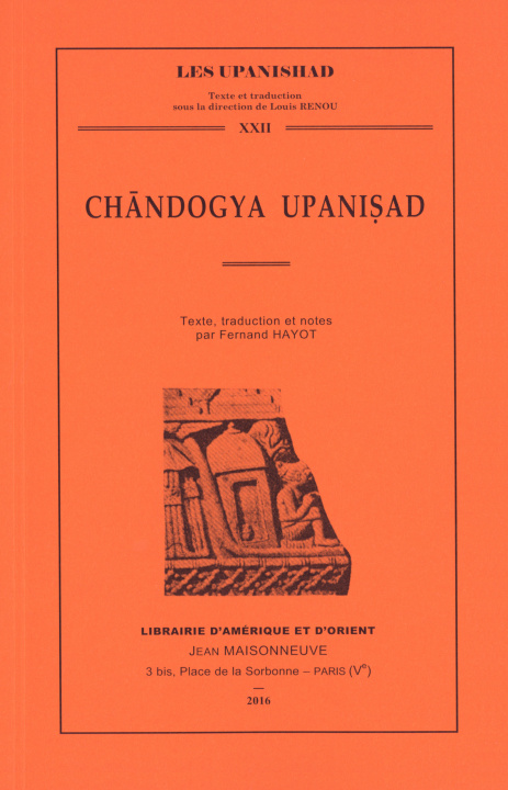 Kniha Chândogya Upanishad Fernand