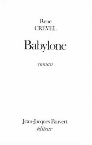 Книга Babylone René Crevel