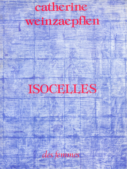 Knjiga Isocelles Weinzaepflen