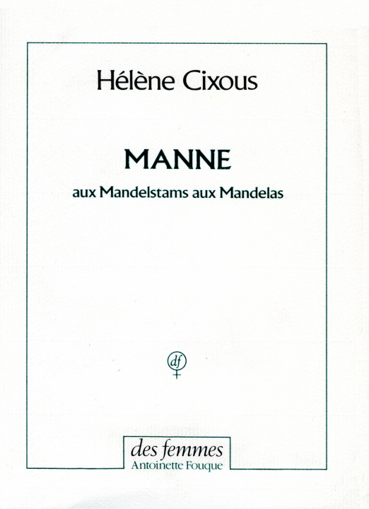 Knjiga Manne Cixous