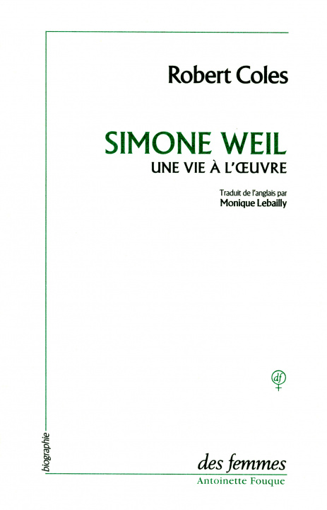 Knjiga Simone Weil Coles